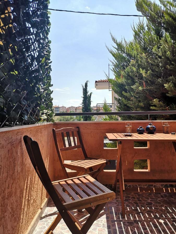 Greca Mare-Traditional Greek Boutique Apt. Псахудиа Екстериор снимка